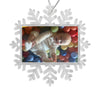Personalised Snowflake Bauble | 70mm x 45mm