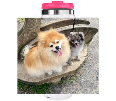 Pixly® Personalised Photo Travel Mug