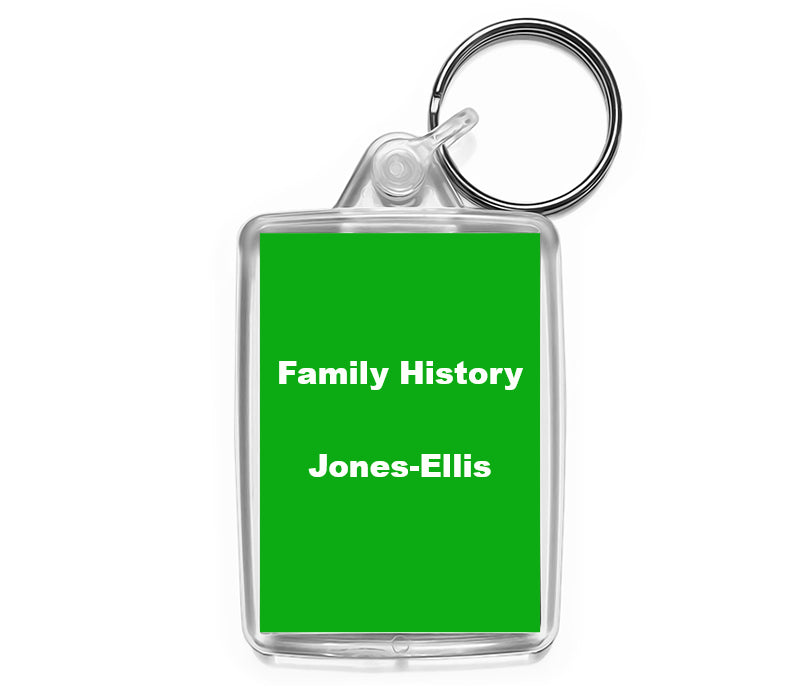Personalised Text Keyring | Medium