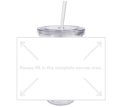 Pixly® Personalised Photo Tumbler & Straw | 650ml