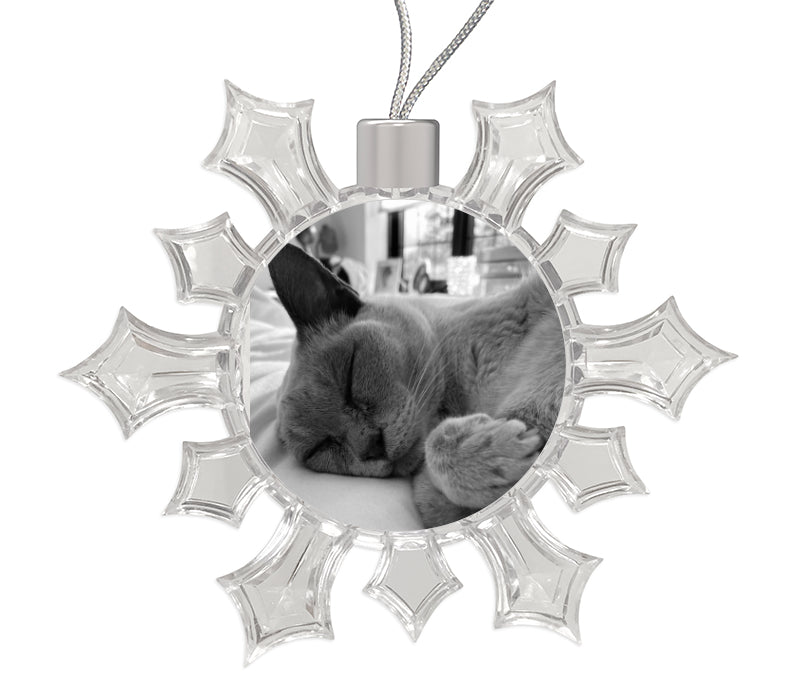 Personalised Snowflake Bauble | 53mm x 53mm