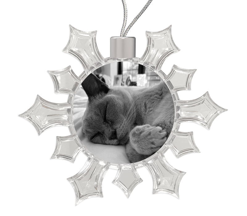 Personalised Snowflake Bauble | 53mm x 53mm