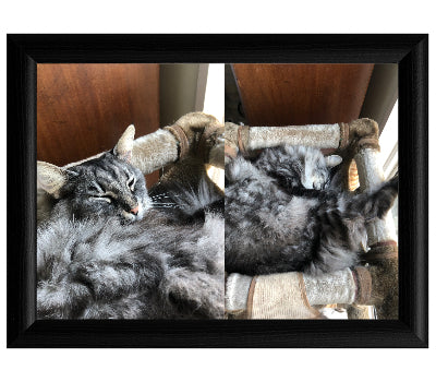 Personalised Lap Tray | Black
