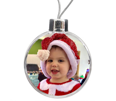 Personalised Large Bauble | 80mm x 80mm