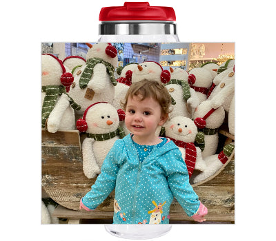 Pixly® Personalised Photo Travel Mug