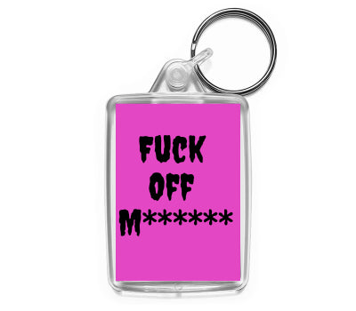 Personalised Text Keyring | Medium