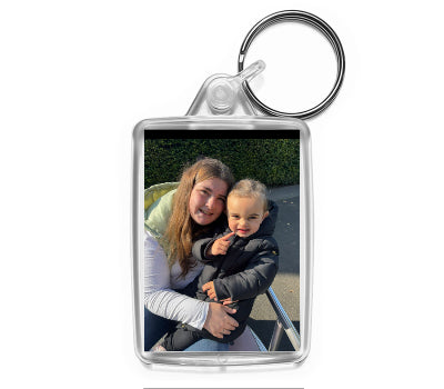 Personalised Medium Keyring | 50mm x 35mm
