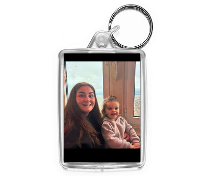 Personalised Jumbo Keyring | 73mm x 51mm