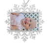 Personalised Snowflake Bauble | 70mm x 45mm