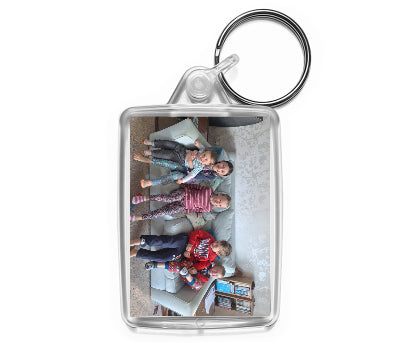Personalised Medium Keyring | 50mm x 35mm