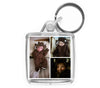 Personalised Square Keyring | 38mm x 38mm