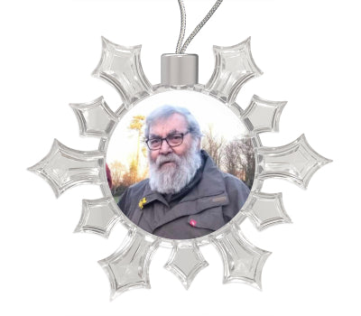 Personalised Snowflake Bauble | 53mm x 53mm