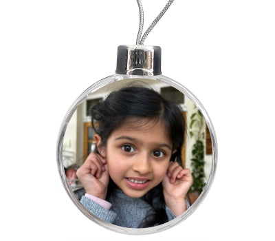 Personalised Large Bauble | 80mm x 80mm
