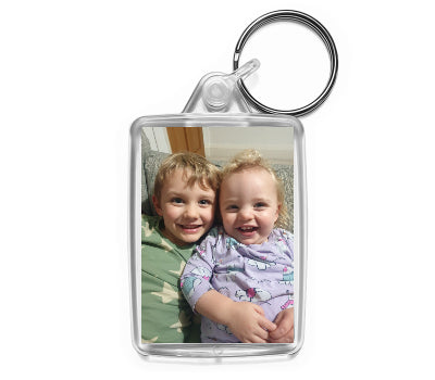 Personalised Medium Keyring | 50mm x 35mm