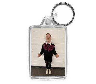 Personalised Medium Keyring | 50mm x 35mm