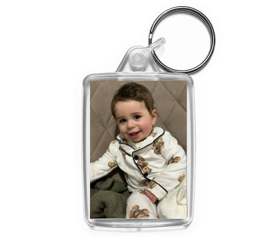 Personalised Medium Keyring | 50mm x 35mm