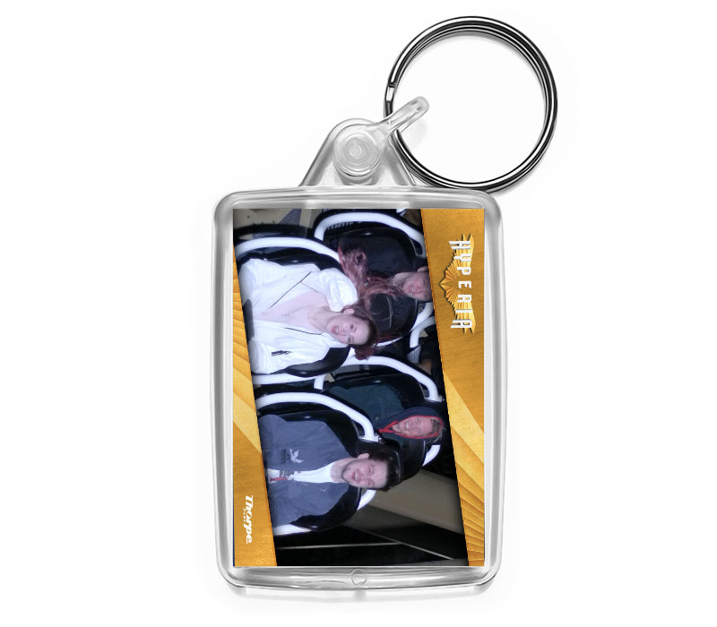 Personalised Text Keyring | Medium