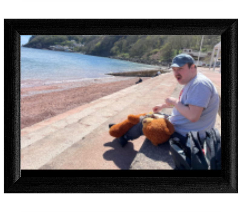 Personalised Lap Tray | Black