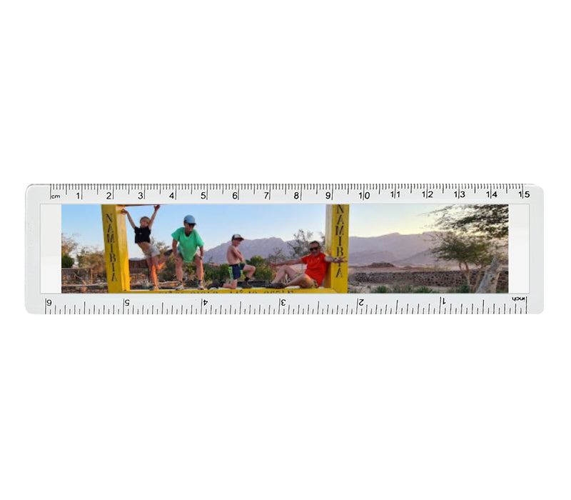 Personalised Photo Ruler | 15cm