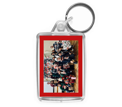 Personalised Medium Keyring | 50mm x 35mm