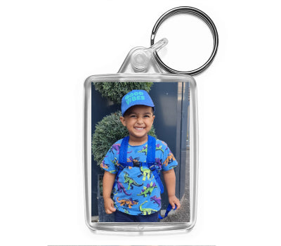 Personalised Medium Keyring | 50mm x 35mm