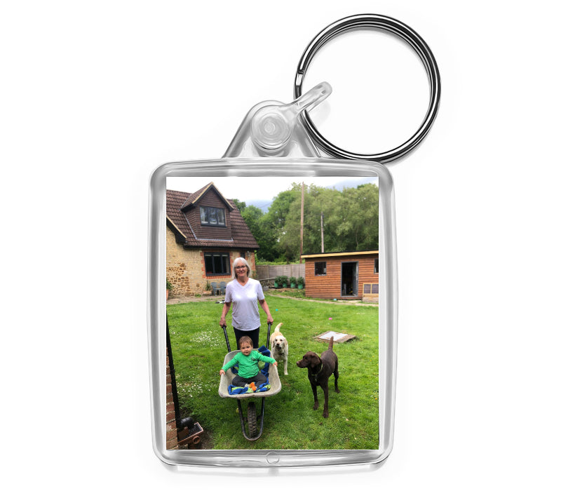 Personalised Passport Keyring | 45mm x 35mm