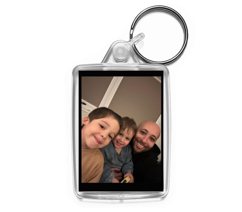 Personalised Medium Keyring | 50mm x 35mm