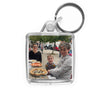 Personalised Square Keyring | 38mm x 38mm