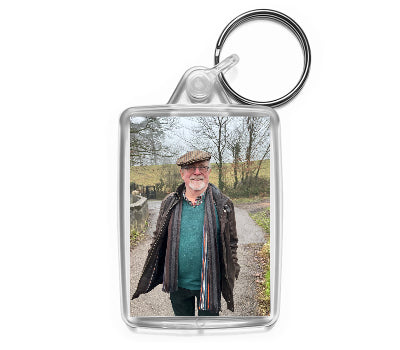 Personalised Medium Keyring | 50mm x 35mm