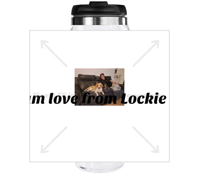 Pixly® Personalised Photo Travel Mug