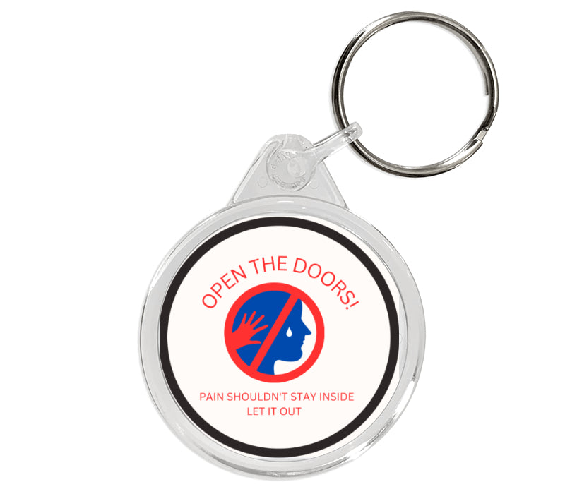 Personalised Round Keyring | 38mm x 38mm