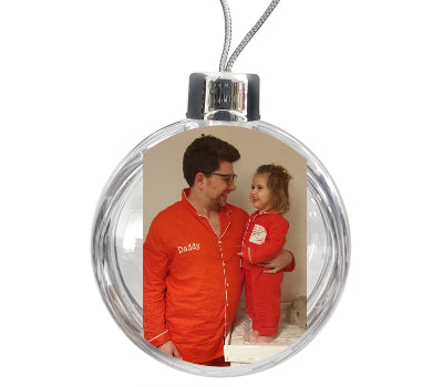 Personalised Large Bauble | 80mm x 80mm