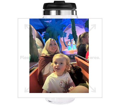 Pixly® Personalised Photo Travel Mug