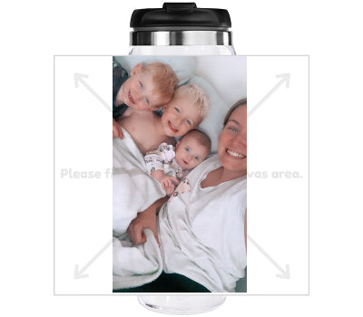Pixly® Personalised Photo Travel Mug