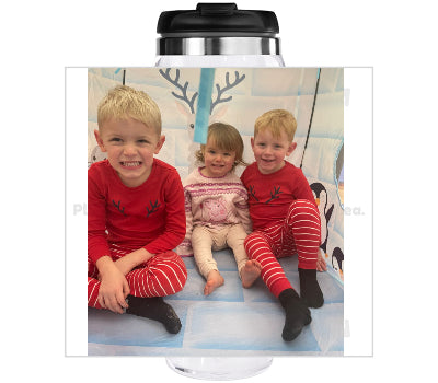 Pixly® Personalised Photo Travel Mug