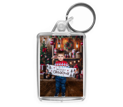 Personalised Medium Keyring | 50mm x 35mm
