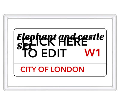 Personalised Fridge Magnet | Your Street Name