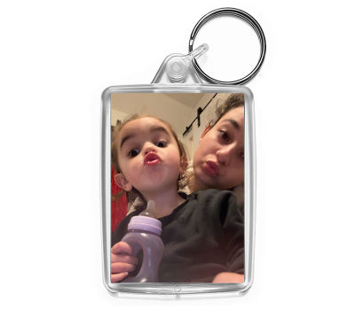 Personalised Jumbo Keyring | 73mm x 51mm