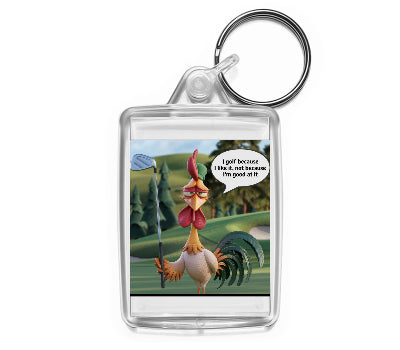 Personalised Medium Keyring | 50mm x 35mm