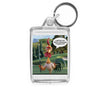Personalised Medium Keyring | 50mm x 35mm
