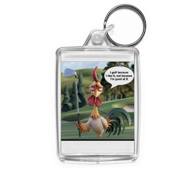 Personalised Jumbo Keyring | 73mm x 51mm