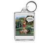 Personalised Jumbo Keyring | 73mm x 51mm