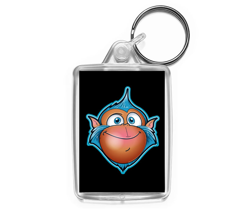Personalised Medium Keyring | 50mm x 35mm