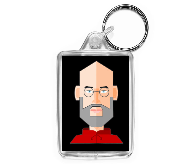 Personalised Medium Keyring | 50mm x 35mm