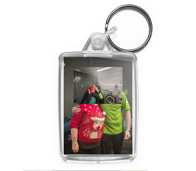 Personalised Medium Keyring | 50mm x 35mm