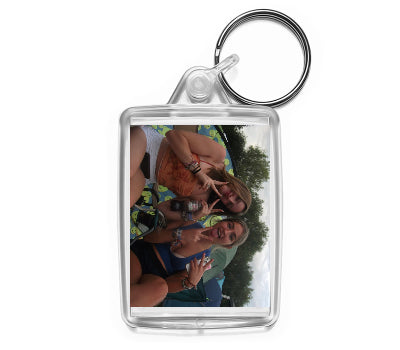 Personalised Medium Keyring | 50mm x 35mm