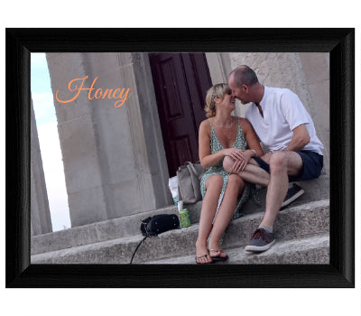 Personalised Lap Tray | Black