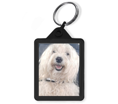 Personalised Gel Keyring | 45mm x 35mm