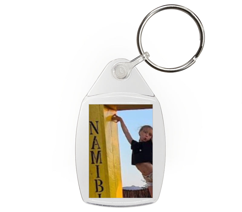 Personalised Small Keyring | 35mm x 24mm