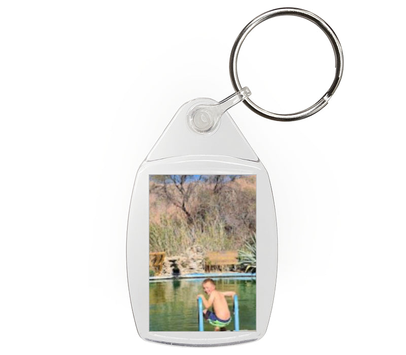Personalised Small Keyring | 35mm x 24mm